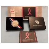 2018-P Breast Cancer Awareness Commemorative