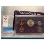 United States Proof Set - 1987
