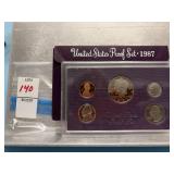 United States Proof Set - 1987