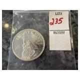 1986 Liberty Mint Statue of Liberty 1 Troy Ounce