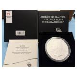 2019 America The Beautiful 5 ounce silver