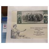 5 paper money prints