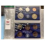 2000 U.S. Mint proof set