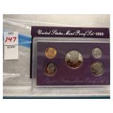 United States Proof Set - 1990