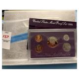 United States Proof Set - 1991