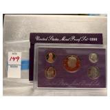 United States Proof Set - 1990
