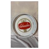 Schaefer Beer Double Sided Tray 13 Inch