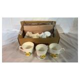 Corning Sunflower Mug Set