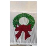 Wreath Popcorn Decoration 15 Inches
