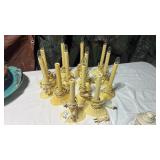 13 Pc Vintage Window Candles