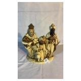 3 Kings Statue Music Box 9 Inches Tall