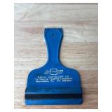 Vintage Blue Chevrolet Ice Scraper & Squeegee ï¿½