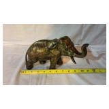 Heavy Brass Elephant
