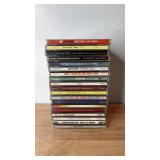 Stack of Rock and Country CDs Some NEW