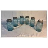 6 Quart Size Ball Mason Jars