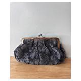 Joan Rivers Classics Black & Silver Floral