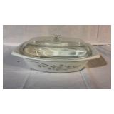 Vintage Pyrex #058 Golden Honeysuckle 4 Qt Gold