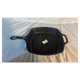 Lodge Square Grill Pan Cast Iron 9 Inch