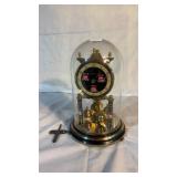 Diana Rose Dome Clock As Is W Key