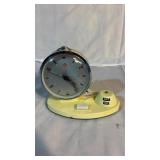 Rare Vintage Alarm clock with enamel painted