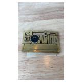 Vintage 1982 Bowling Solid Brass Baron Belt