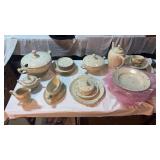 37 Pc Heinrich Floral Dinnerware Set Made In