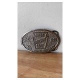 Vintage 1981 Ward Trucking 50th Anniversary Belt