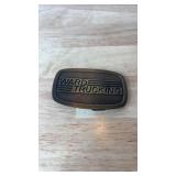 Vintage Ward Trucking Belt Buckle Semi Truck