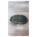 Vintage 1977 Jacques Seeds Farmers Feed The World
