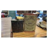 Vintage DuPont Superfine Gunpowder can and