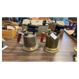 2 vintage torches