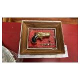 Derringer Wall Plaque