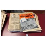 Vintage Johnstown Flood Related Newspapers and