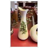 Vintage Hull Pitcher and Moon Vase