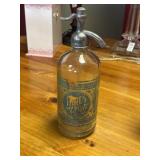 Vintage McAllisterï¿½s Johnstown seltzer bottle