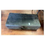 Vintage Wooden Footlocker