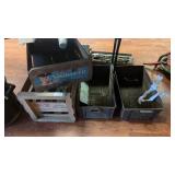 Wooden and Metal Crates