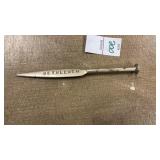 Antique Bethlehem Steel Letter Opener