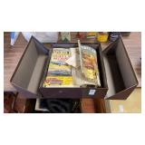 Assorted Vintage Sports Afield Magazines with Box