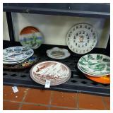 Lot of collectible plates