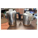 2 Revere Ware Percolators