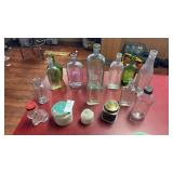 Assorted Vintage Bottles