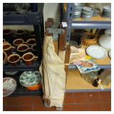 Wooden cot