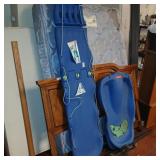 Pair of Rubbermaid kids sleds