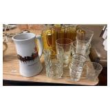 Assortment Drinking Glasses