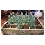 Vintage Coca-Cola Bottles and Crate