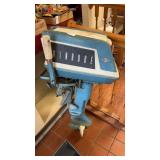 Vintage Evinrude Two-tone 10HP Outboard Motor