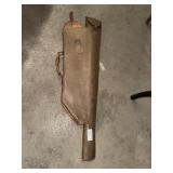 Vintage leather "leg of mutton"  case