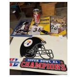 Pittsburgh Steeler collectible lot
