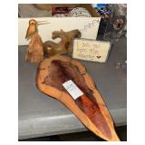 Wooden decor lot